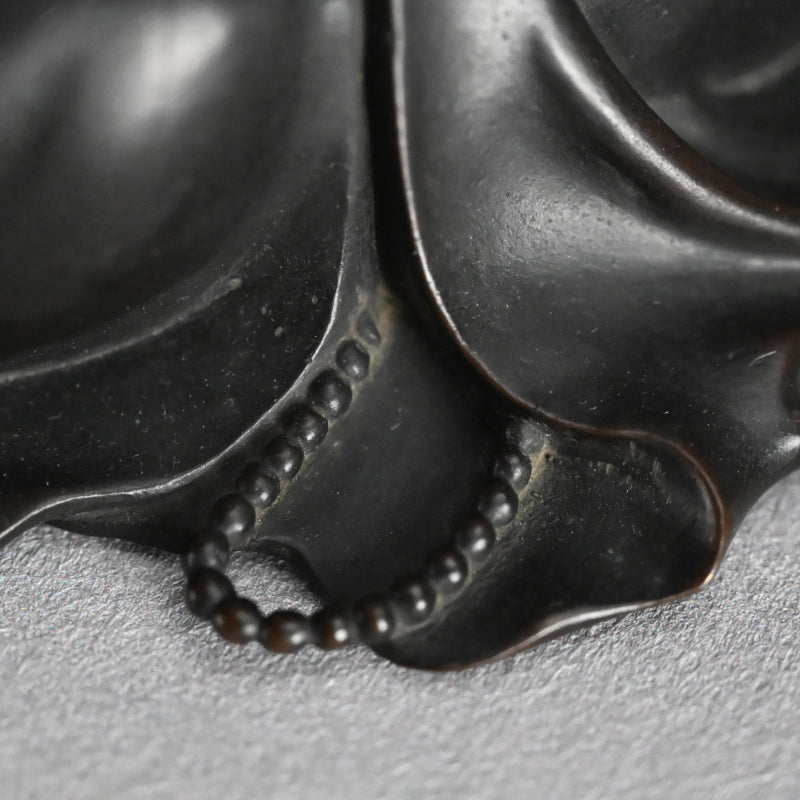 Superlative Bronze Tanuki Okimono Sculpture ー大島 如雲