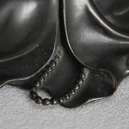 Superlative Bronze Tanuki Okimono Sculpture ー大島 如雲