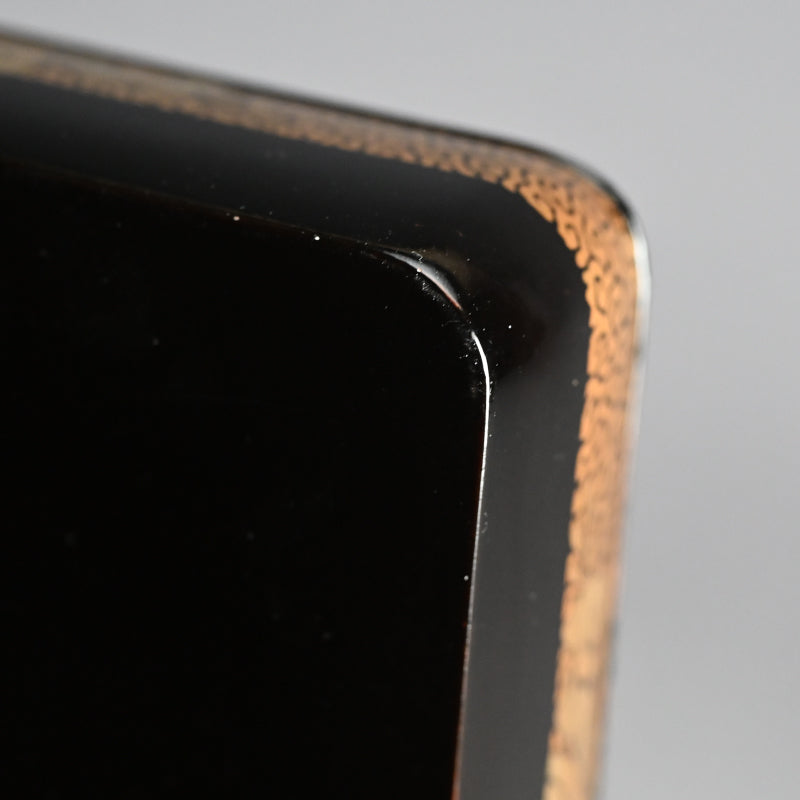 Exquisite Antique Lacquer Stand & Tray B