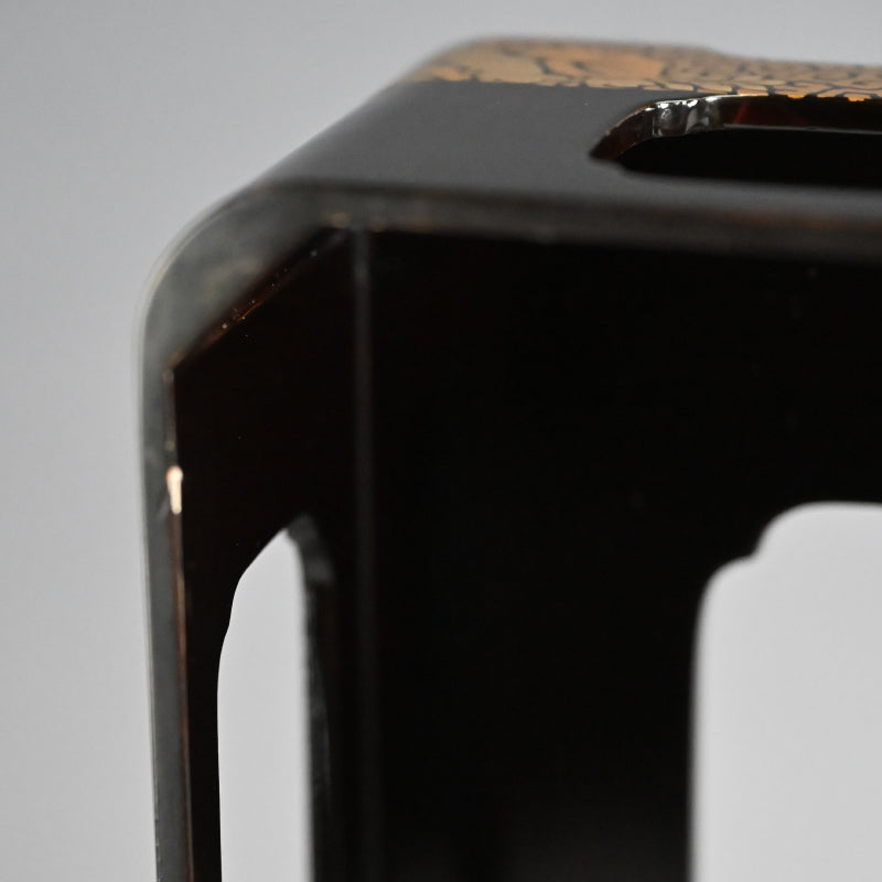 Exquisite Antique Lacquer Stand & Tray B