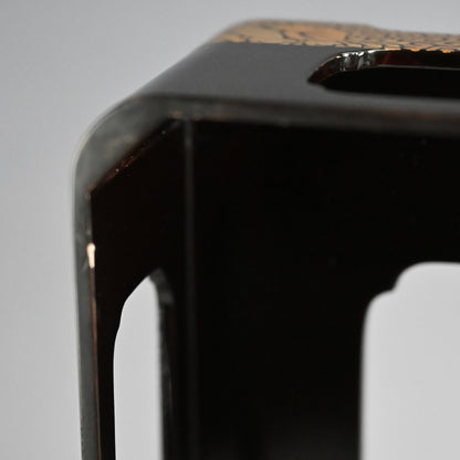 Exquisite Antique Lacquer Stand & Tray B