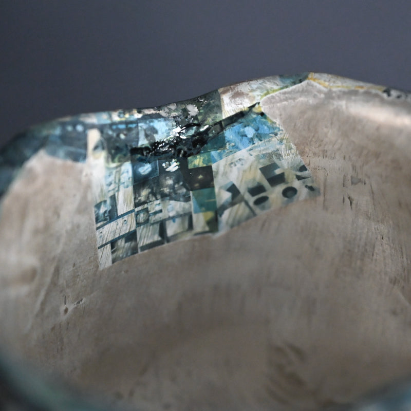 Day by Day Ceramic Chawan Tea Bowl ー伊勢崎 陽太郎 “日々2022面取茶碗”