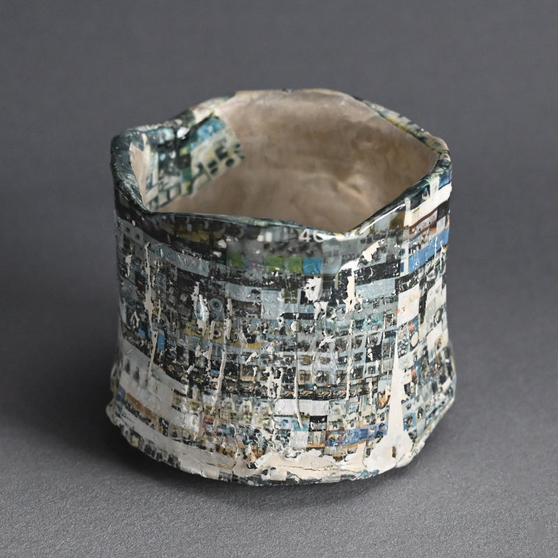 Day by Day Ceramic Chawan Tea Bowl ー伊勢崎 陽太郎 “日々2022面取茶碗”