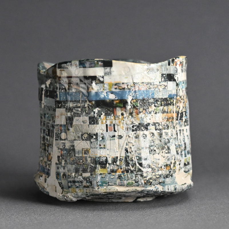 Day by Day Ceramic Chawan Tea Bowl ー伊勢崎 陽太郎 “日々2022面取茶碗”