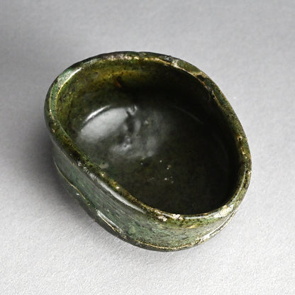 Fabulous Early Edo Kutsu Oribe Chawan Maccha Tea Bowl