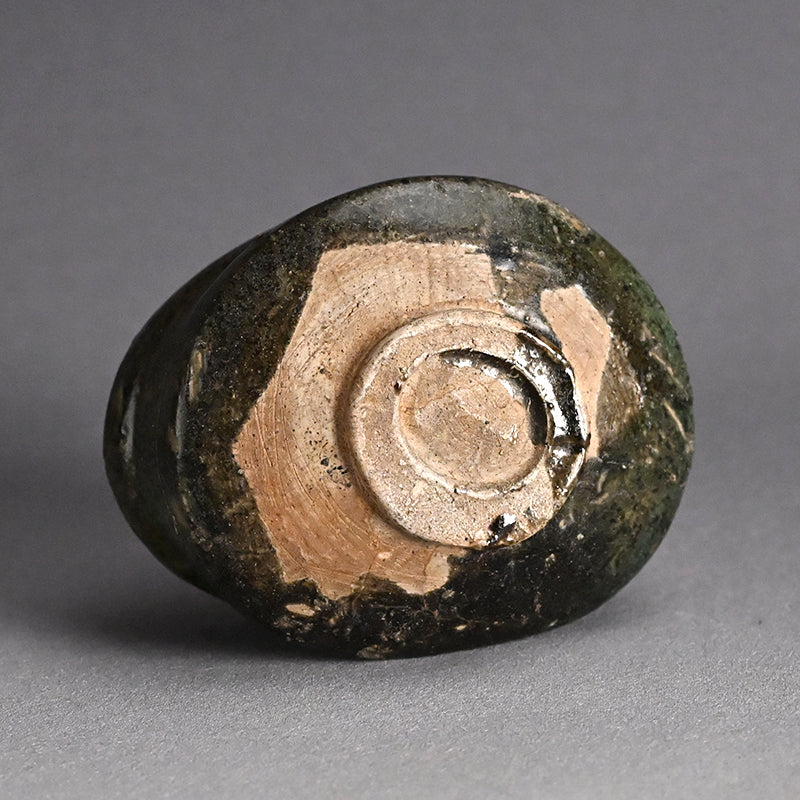 Fabulous Early Edo Kutsu Oribe Chawan Maccha Tea Bowl