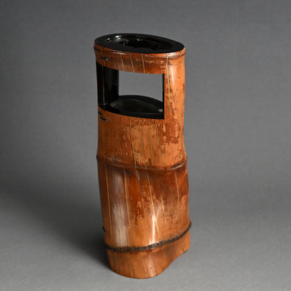 Edo p Japanese Bamboo Tea Room Vase, Shunko Dosai