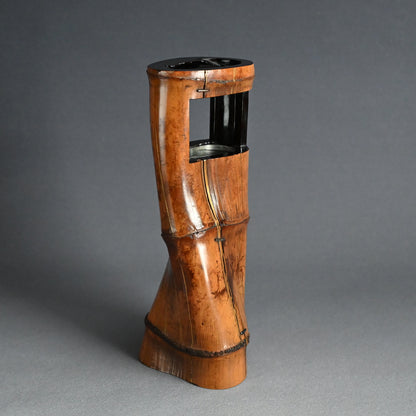 Edo p Japanese Bamboo Tea Room Vase, Shunko Dosai