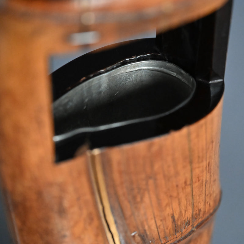 Edo p Japanese Bamboo Tea Room Vase, Shunko Dosai