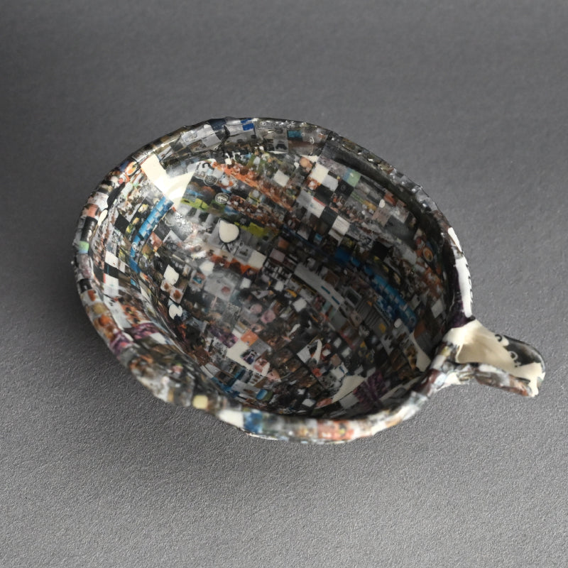 Ceramic Hibi Series Katakuchi Sake Service ー伊勢崎 陽太郎 “日々2024ヘラ目大片口”