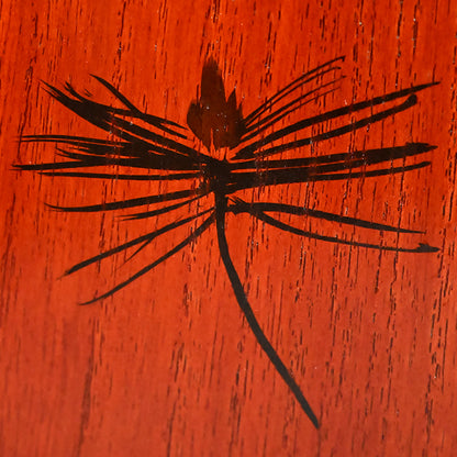 Wooden Suzuri Bako Writing Box ー山元 春挙 “椎松”