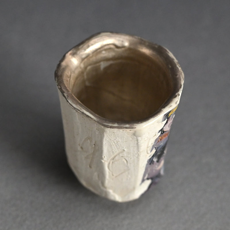 Anime-series Guinomi Sake Cup, HAL ー伊勢崎 陽太郎 “HAL銀彩面取ぐい吞”