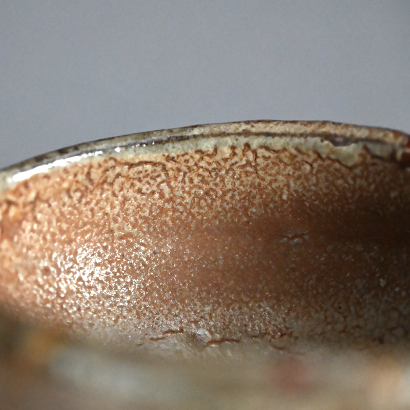 Early Karatsu Chawan Tea Bowl w/ Kintsugi Gold Repair