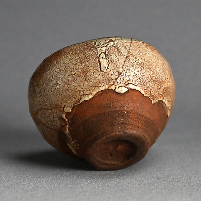 Early Karatsu Chawan Tea Bowl w/ Kintsugi Gold Repair