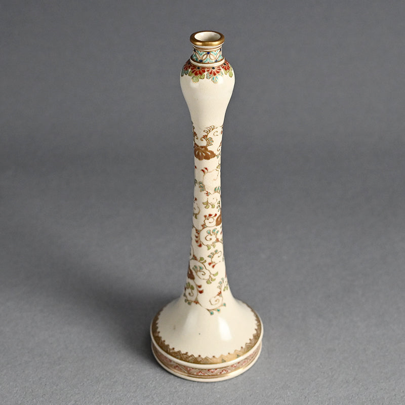Superb Antique Japanese Satsuma Vase, Taizan Yohei