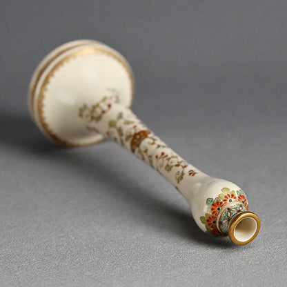 Superb Antique Japanese Satsuma Vase, Taizan Yohei