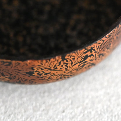 Exquisite Late Edo Natsume ー橋屋 (浅野) 友七 "時代蒔絵 中棗"