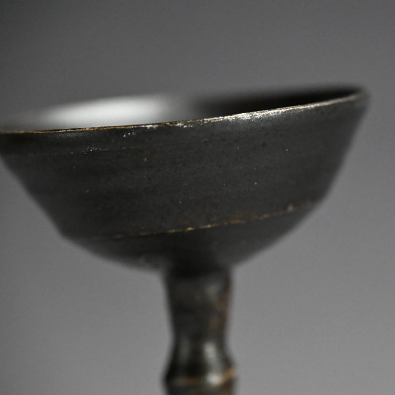 Long-Stemmed Bajohai Sake Cup ー重森 陽子 “馬上盃”