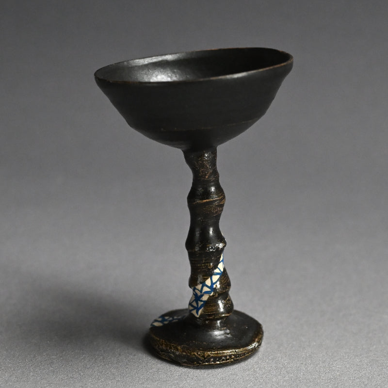Long-Stemmed Bajohai Sake Cup ー重森 陽子 “馬上盃”