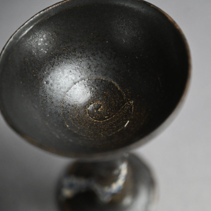 Long-Stemmed Bajohai Sake Cup ー重森 陽子 “馬上盃”