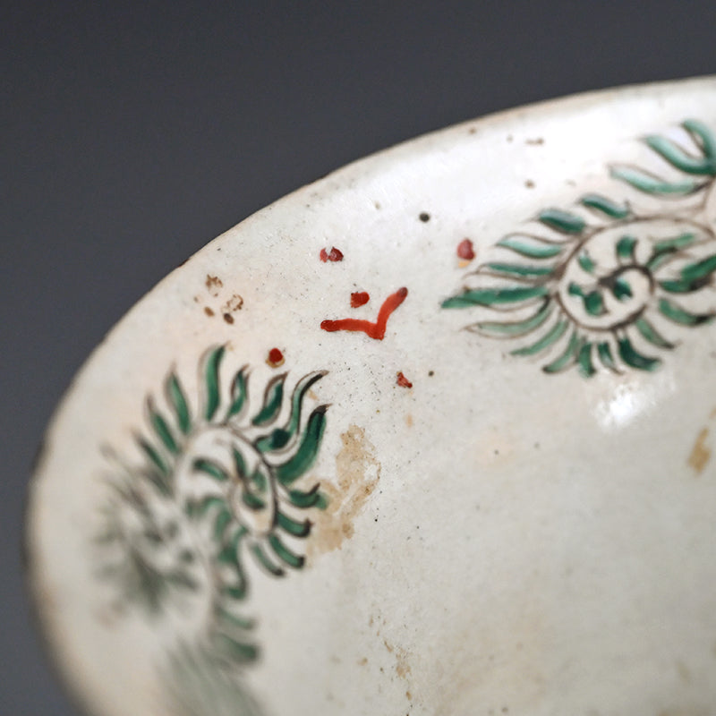 Rare! Meiji p. Vase Set ー三代 清水 六兵衛 "色絵花鳥文花瓶"