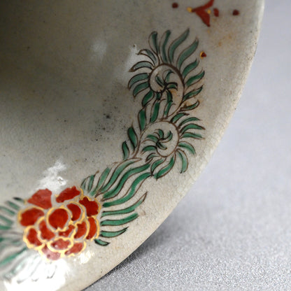 Rare! Meiji p. Vase Set ー三代 清水 六兵衛 "色絵花鳥文花瓶"