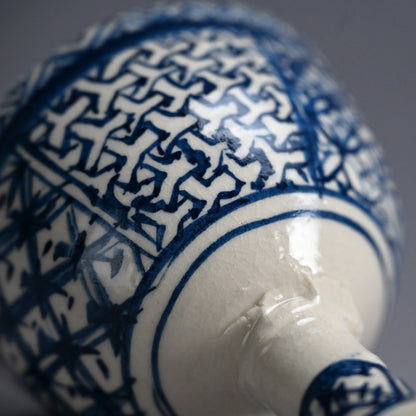 Stemmed Bajohai Sake Cup ー重森 陽子 “馬上盃”