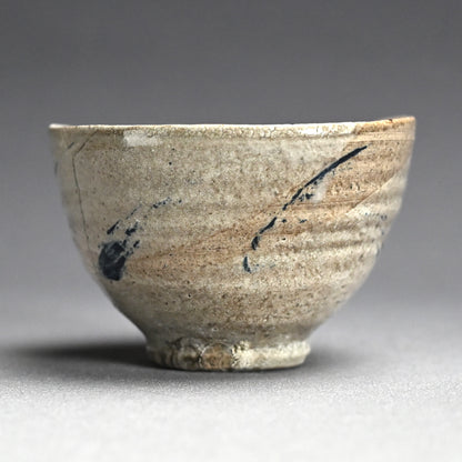 Random Blue Line Chawn Tea Bowl ー重森 陽子 “青線 茶碗”