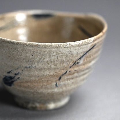 Random Blue Line Chawn Tea Bowl ー重森 陽子 “青線 茶碗”
