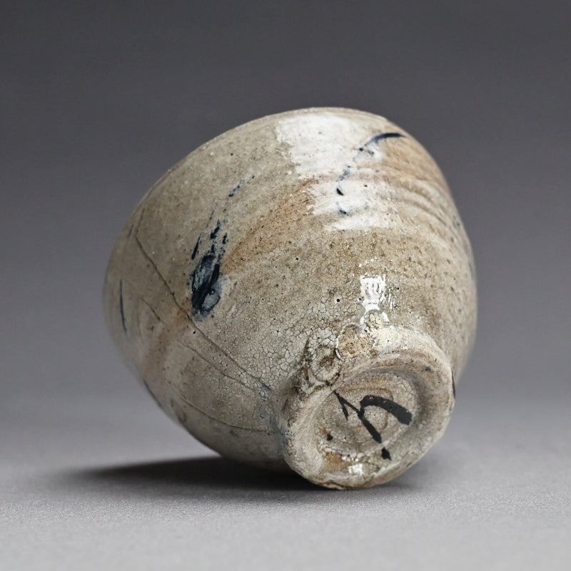 Random Blue Line Chawn Tea Bowl ー重森 陽子 “青線 茶碗”