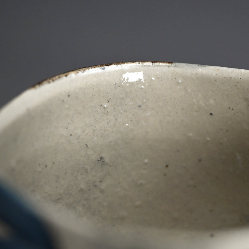 Deep Circle-Circle Chawan Tea Bowl ー重森 陽子 “丸丸 筒茶碗”