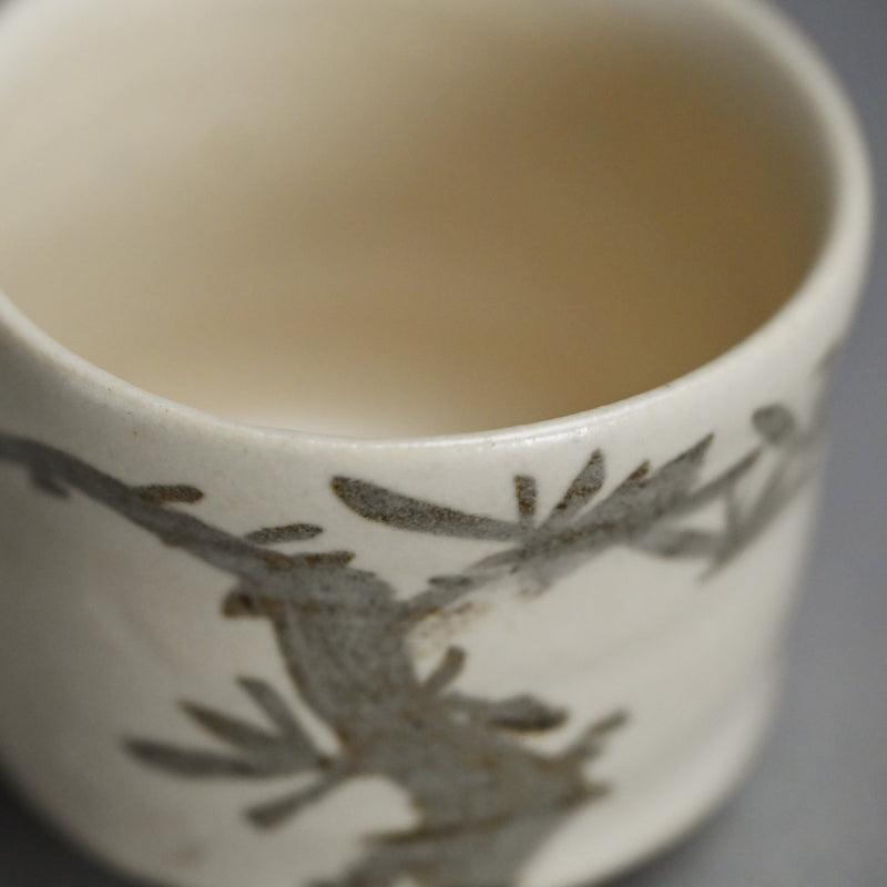 Needled Pine Guinomi Sake Cup ー重森 陽子 “ぐい呑”