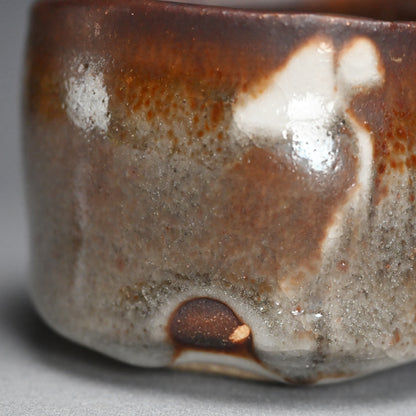Nezumi Shino Chawan Tea Bowl ー酒井 甲夫 “鼡志野 茶盌”