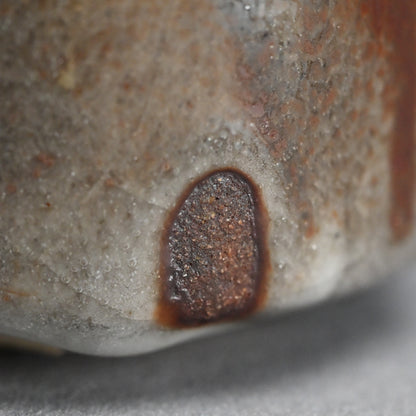 Nezumi Shino Chawan Tea Bowl ー酒井 甲夫 “鼡志野 茶盌”