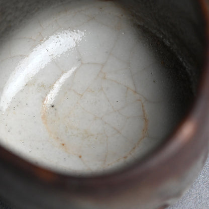Nezumi Shino Chawan Tea Bowl ー酒井 甲夫 “鼡志野 茶盌”