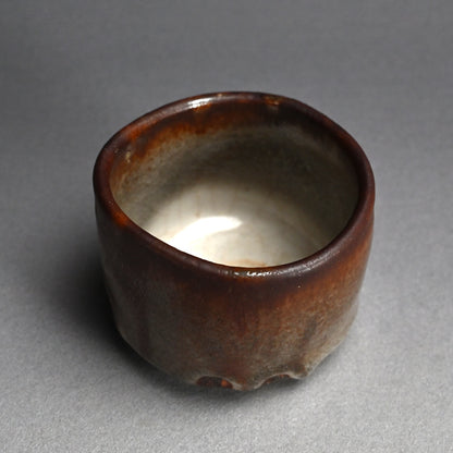 Nezumi Shino Chawan Tea Bowl ー酒井 甲夫 “鼡志野 茶盌”