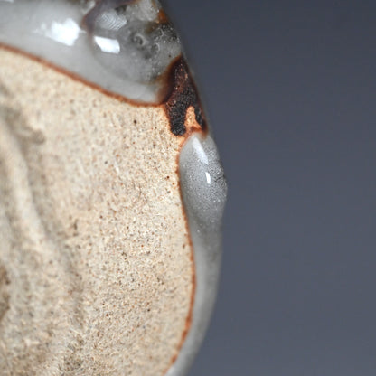Nezumi Shino Chawan Tea Bowl ー酒井 甲夫 “鼡志野 茶盌”