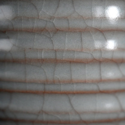 Imperial Artist Celadon Koro Incense Burner ー板谷 波山 “氷華磁香炉”