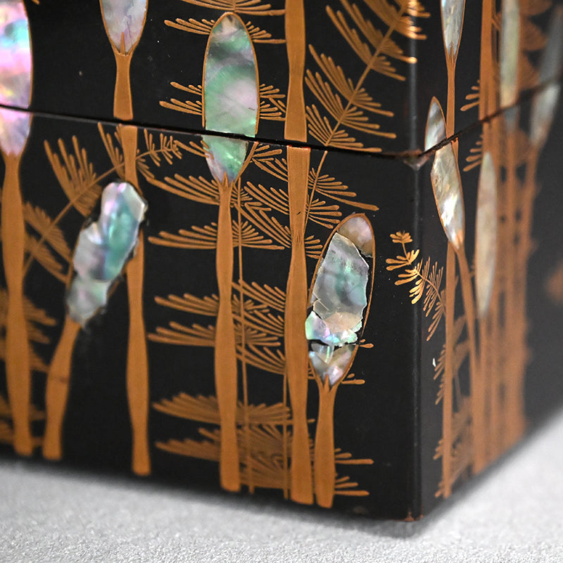 Edo p. Lacquer Stacking Box Set　