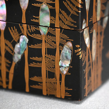 Edo p. Lacquer Stacking Box Set　