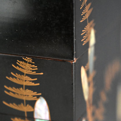 Edo p. Lacquer Stacking Box Set　