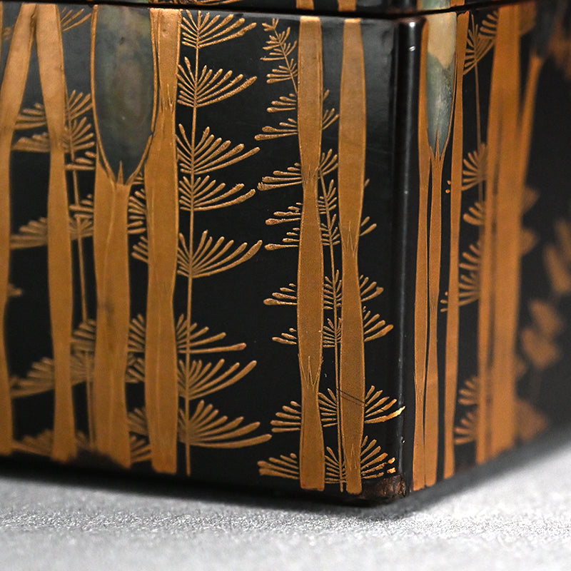 Edo p. Lacquer Stacking Box Set　