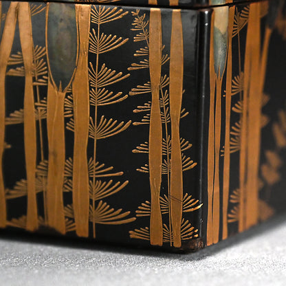Edo p. Lacquer Stacking Box Set　