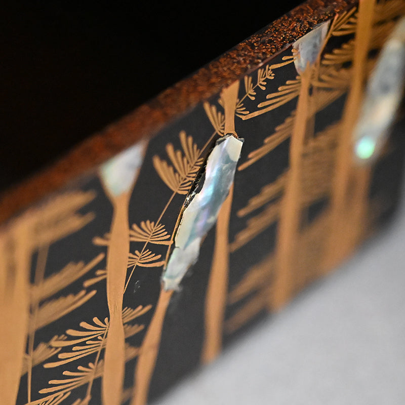Edo p. Lacquer Stacking Box Set　
