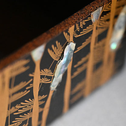 Edo p. Lacquer Stacking Box Set　
