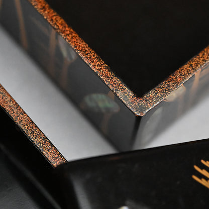 Edo p. Lacquer Stacking Box Set　