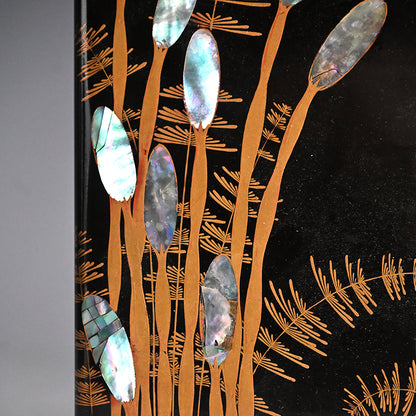 Edo p. Lacquer Stacking Box Set　