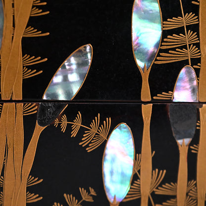 Edo p. Lacquer Stacking Box Set　