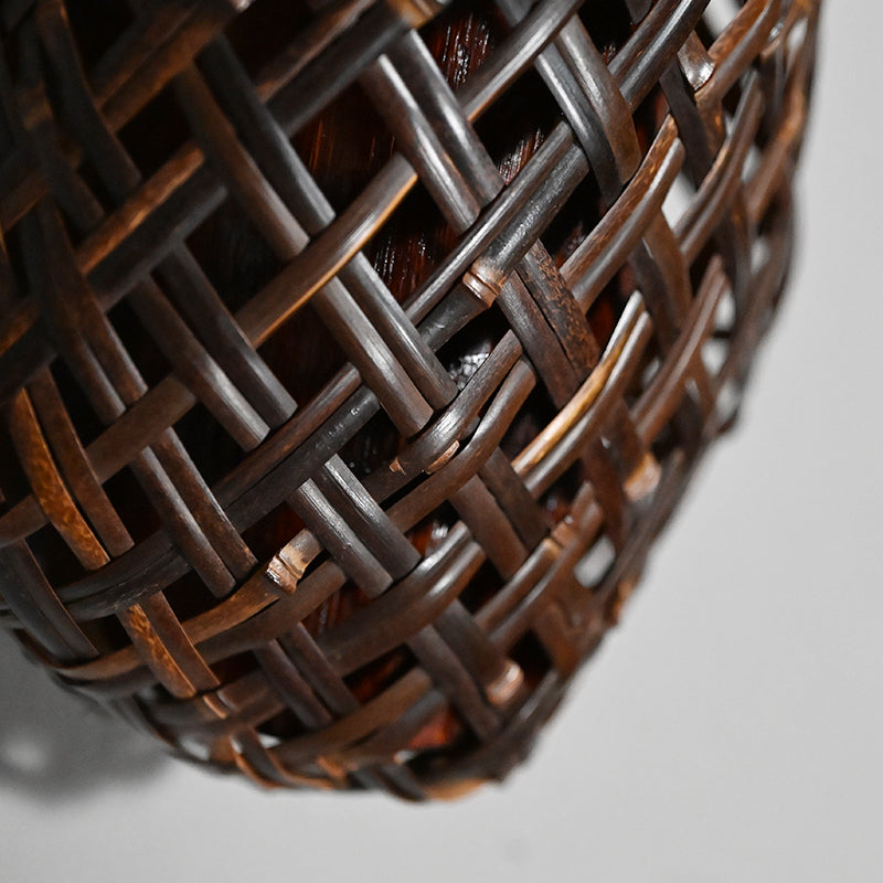 Bamboo Tea Room Basket ー西川 宗悦 “籠花入”