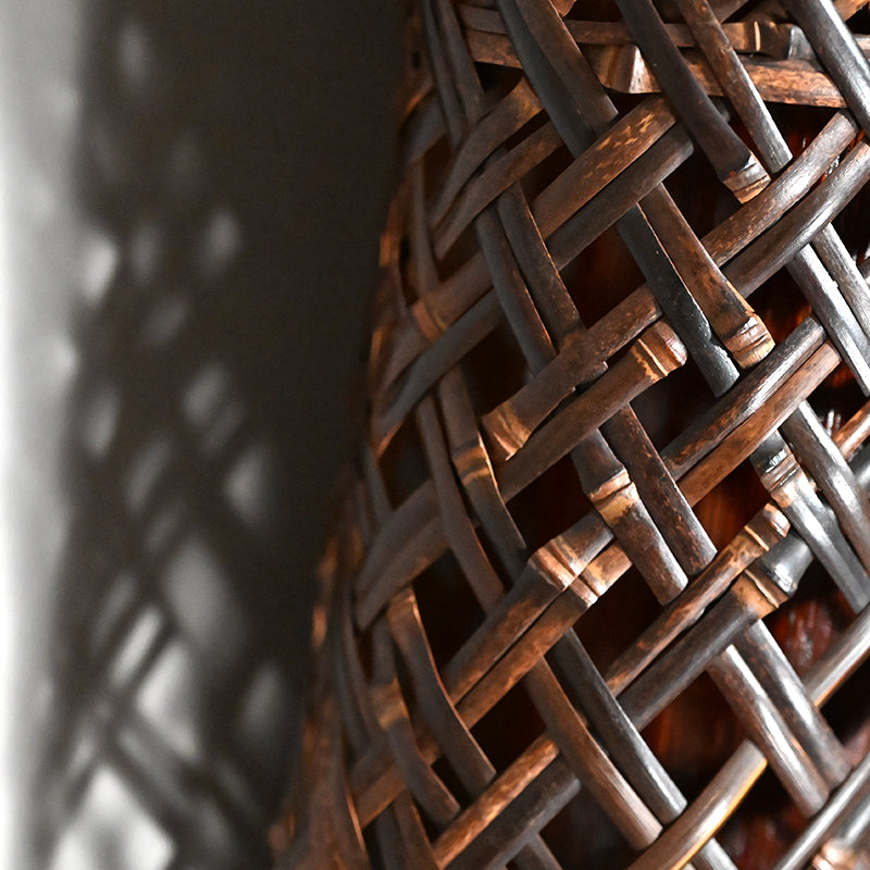 Bamboo Tea Room Basket ー西川 宗悦 “籠花入”